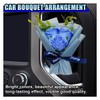 Mini Bouquet Car Air Vent Clip, Cute Rose Air Conditioner