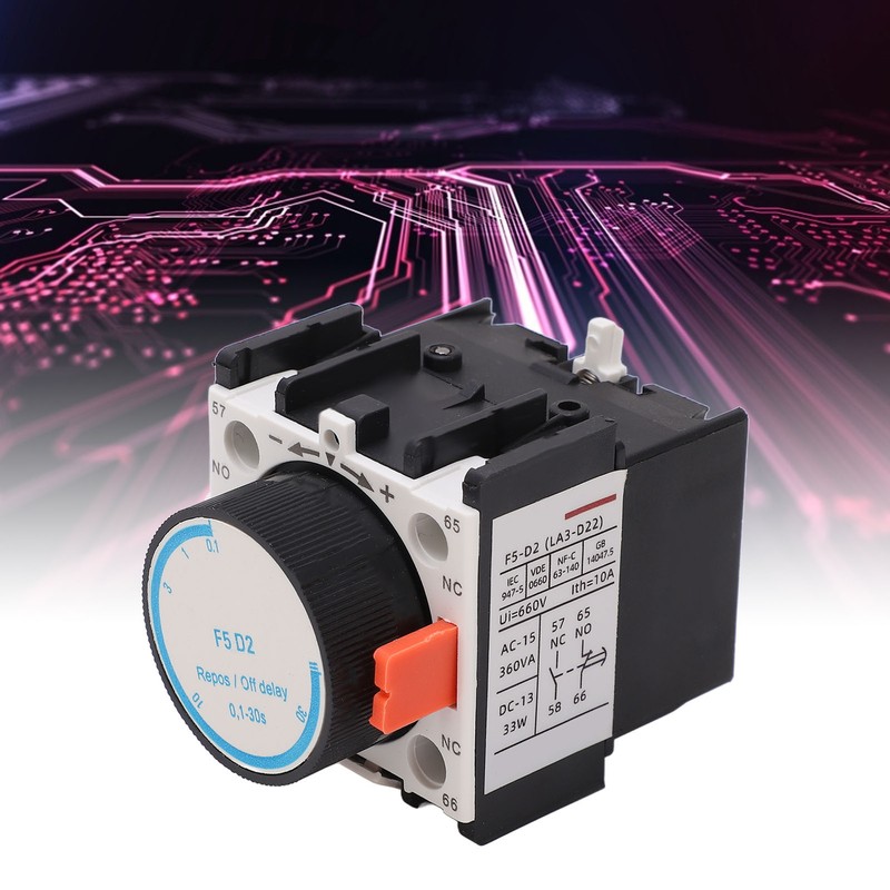AC Contactor Stable Compact PC Brass Electric Contactor for Air