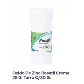 NOVAG ROSATIL  OXIDO DE ZINC 25 % / ZINC OXIDE 25g. Lots Of Uses Read Description!!