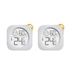 2 Pack - OPPERD Hygrometer Indoor Thermometer - Mini Digital