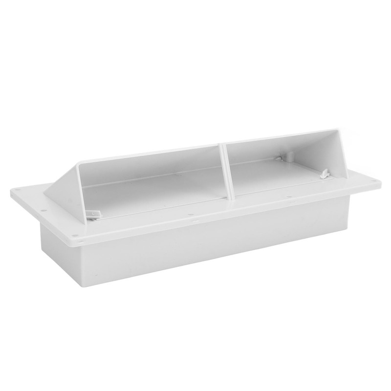 RV Sidewall Exhaust Vent Cover rv vent covers White RV