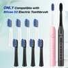 Toothbrush Heads Replacement Compatible with Bitvae D2 Electric Toothbrush, 10