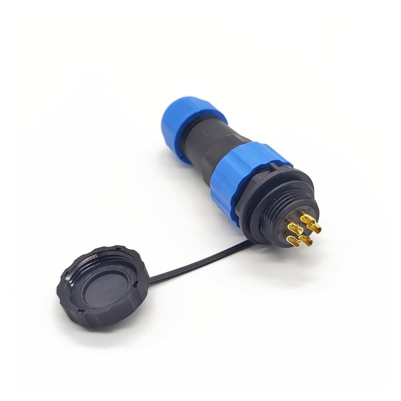 Elecbee Connector Plug Aviation Plug SP21 5 Pin Straight Aviation