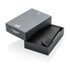 C-secure Card Holder in Black Faux Leather RFID NFC Blocker