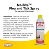 Durvet No Bite IGR Flea and Tick Spray, 16 Ounces,