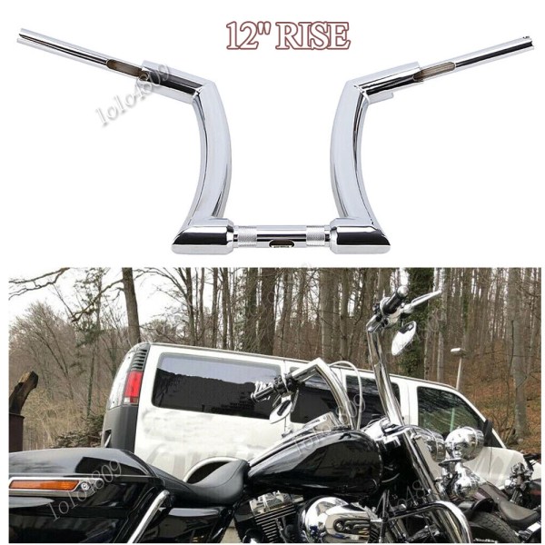 Unbranded 12" Rise APE Hanger Handlebar 1.25" DNA Monster Fat