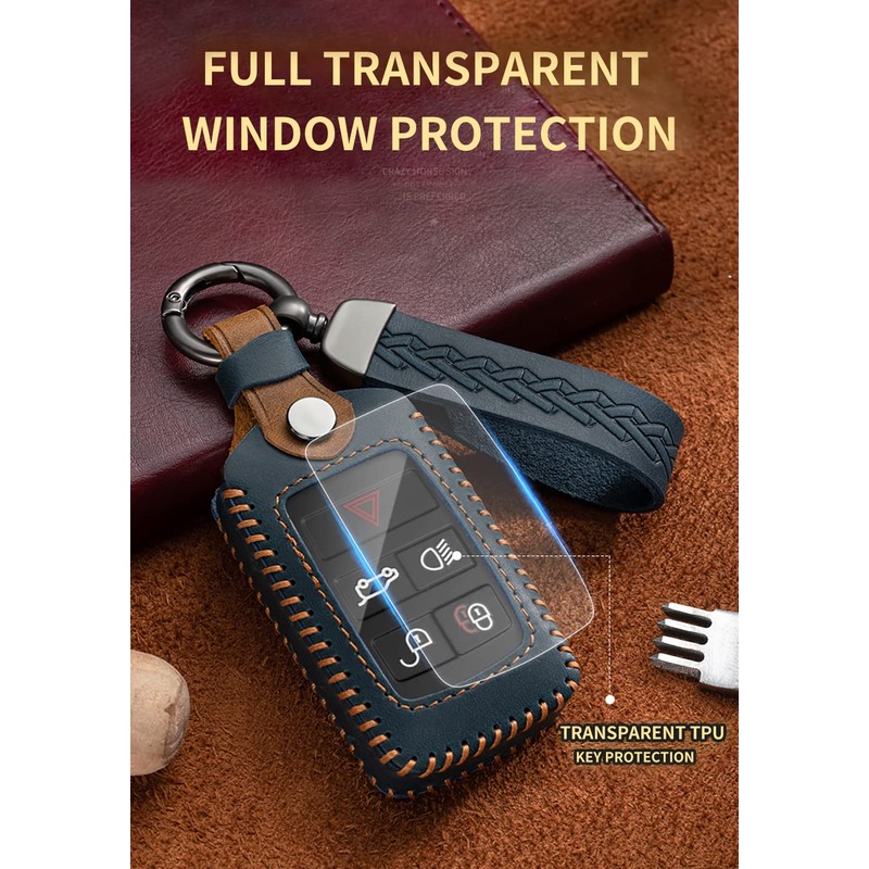 ontto Car Key Shell Case for Land Rover Range Rover