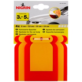 Nigrin 21014 Body Spatula, Set of 4