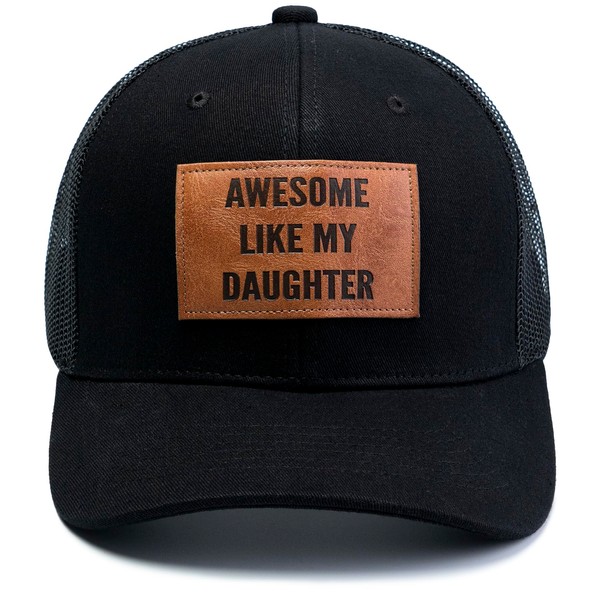 68LDROOTER 68LDROOTER Awesome Like My Daughter Hat for Dad, Funny