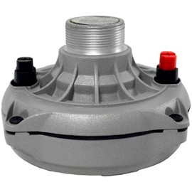 Bass Rockers 300W Compression Horn Driver Screw-On 1" Throat (BRHD1) 150W RMS 2" Replacebable Voice Coil, Very Loud 107dB for Great Tweet High Frequency Car, Home, DJ, Pro Audio Sound Systems (BRHD1)