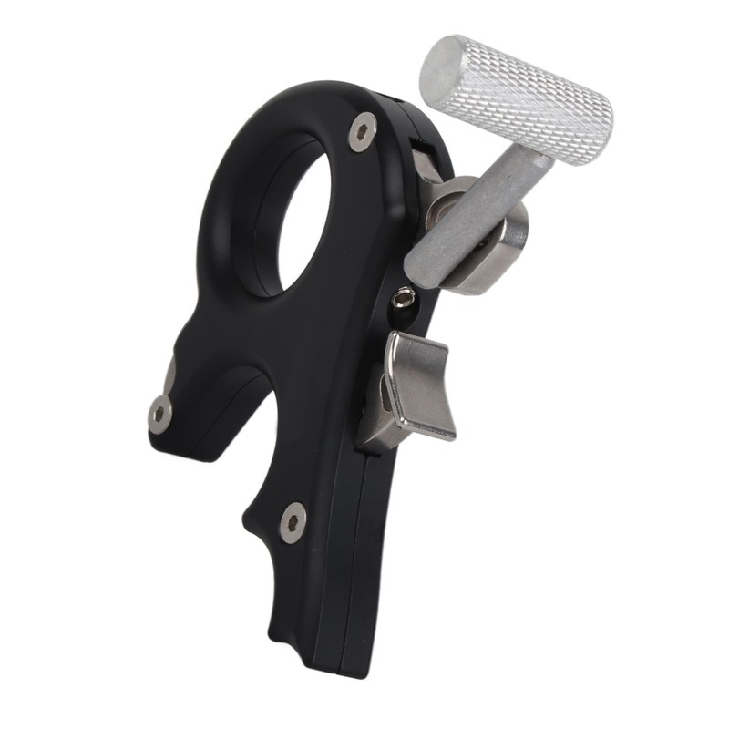 Archery Release Aids 3 Finger Grip Thumb Caliper Trigger for