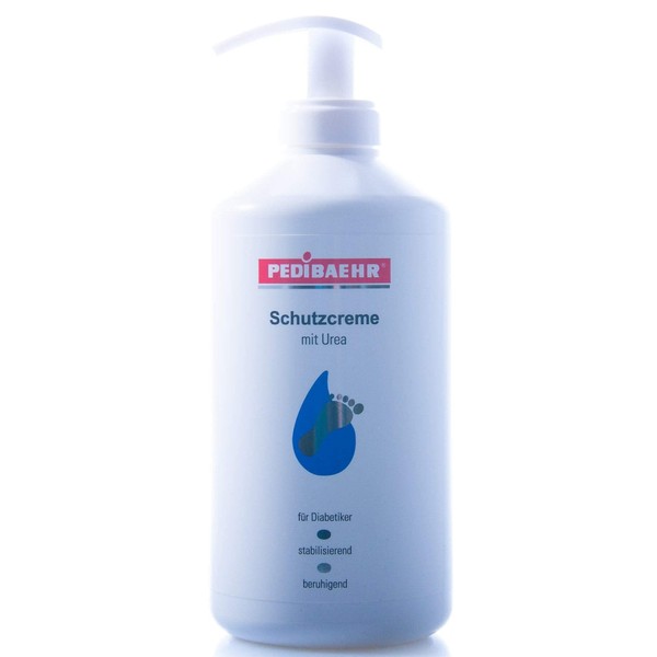 PediBaehr Protective Foot Cream for Diabetics with Urea and Hyaluron,