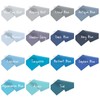 InsideMyNest Shades of Blue Coloured Tissue Paper Sheets 30x20 Premium