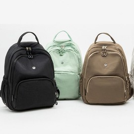 Colored backpack, women's backpack, travel backpack, college student backpack, casual BM men's backpack men's bag coffee