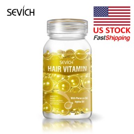 Sevich Hair Serum Ginger Hair Growth Hair Vitamin Capsules Repair Damaged Oil Treatment - Soft and smooth
