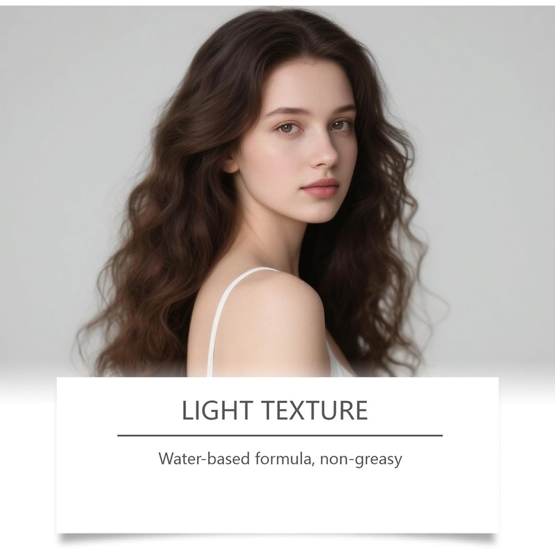 Sérum Congzikji para crecimiento del cabello con cepillo integrado –