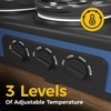 SUNVIVIPRO Triple Slow Cooker, Large Buffet Food Warmer with 3
