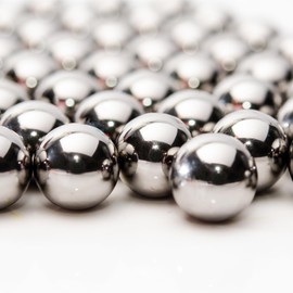 One 3-1/4" Inch Diameter Hardened Chrome Solid Steel Bearing Balls, Vigorous Precision Balls (1 Piece)