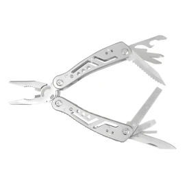 Lion Tools Navaja Multiherramienta Plata Mas Funda Color Gris