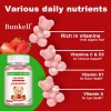 Bunkell Children's Vitamins 60 Gummies - Immune and Bone Health,