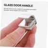 Tofficu 4Pcs Zinc Alloy Glass Door Knob Replacement Non Slip