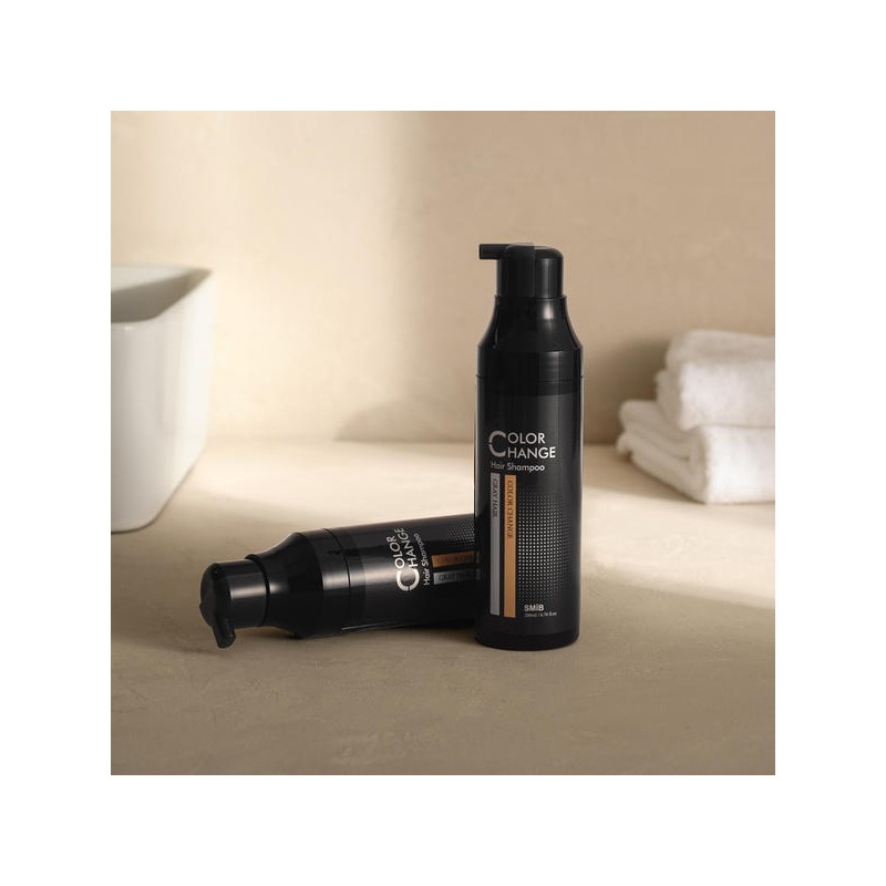 Smib 스미브 비건 천연 염색 샴푸 200ml 새치 회춘 저자극
