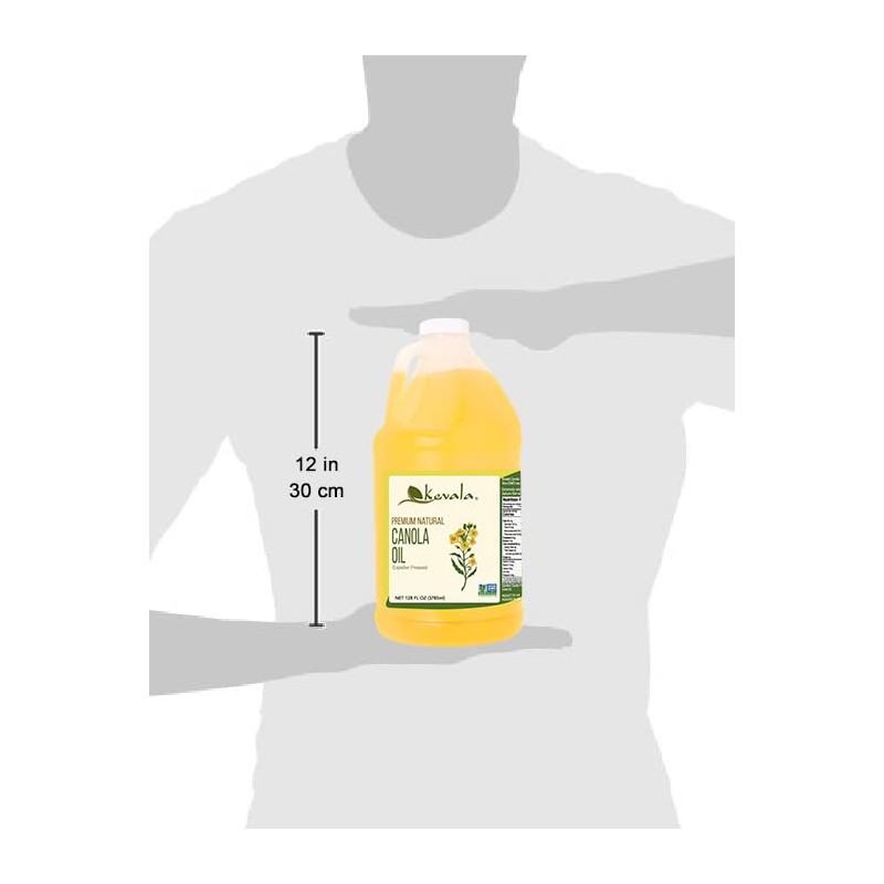 Kevala Canola Oil - Delicate Oil for Cooking and Baking
