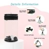 HiOKOU Protective Case for Display Bag with Keychain Accessories Dustproof
