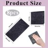 ANCANJSANFY Pack of 8 Nano Sparkle Cloth for Scratch Removal,