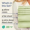 CGK Unlimited Extra Deep Cal King Sheet Set - 6