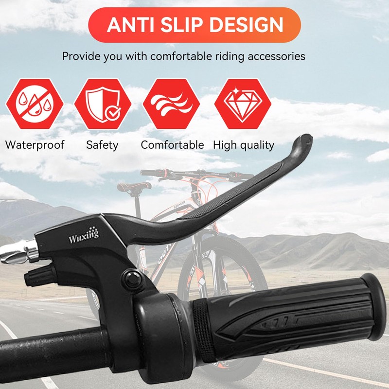 Frdhee Electric Bike 20X Full Twist Throttle, Right Handle Throttle