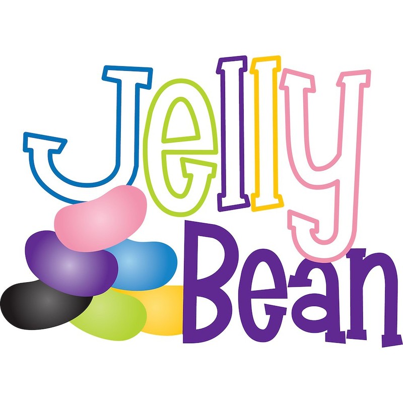 CafePress Jelly Bean Rectangle Bumper Sticker Car Decal