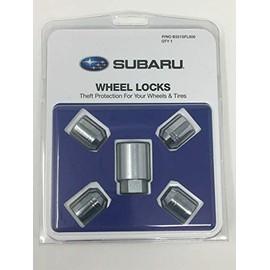 Genuine Subaru Parts - Wheel Locks - Alloy (B321SFL000), Standard