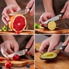 OAKSWARE Paring Knife, 4 inch Small Kitchen Knife Ultra Sharp