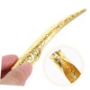 Baluue 10pcs Fingertip Nail Rings Protection for Women Metal Finger