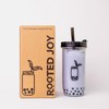 Reusable Bubble Tea Cup - Color: White