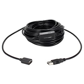 QVS 65ft USB 2.0 480Mbps Active Extension Cable