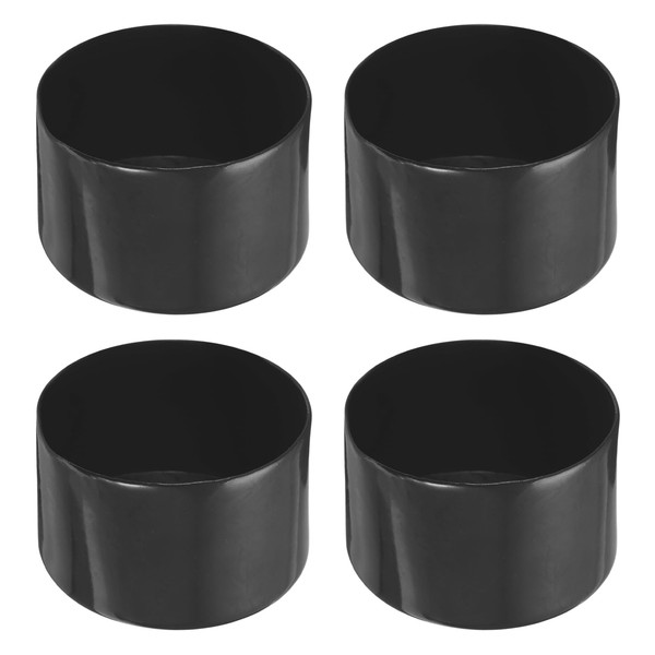 Rebower 4 Pack Screw Thread Protector Cover Rubber End Caps,