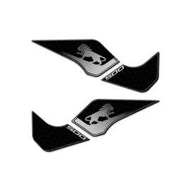 Resin Tank Protectors 3D Compatible with Benelli Leoncino 500 / Trail 2015 on Universal Style L-208