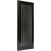 Repa Market 10'' x 3'' Inch (Inside Dimensions) Plastic Black