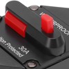 DC 32V Circuit Breaker with Switch Manual Reset Waterproof for