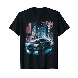Japanese Car Tshirt Men JDM Japan Street Racing Streetwear T-Shirt