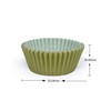 Gcardist Standard 300-Count Cupcake Liners Cupcake Cups Food Grade Solid