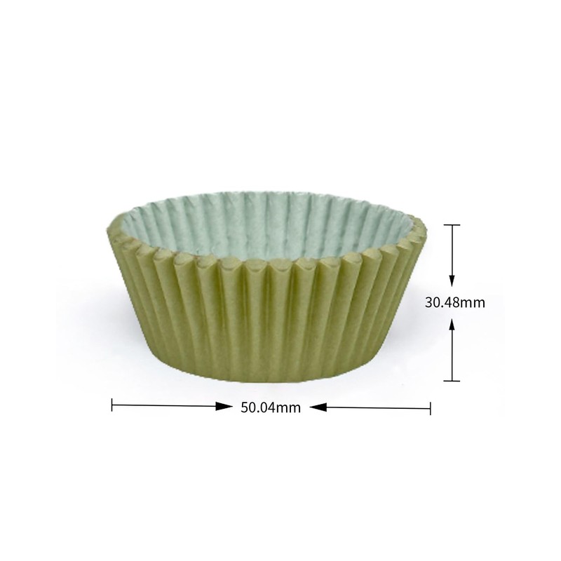 Gcardist Standard 300-Count Cupcake Liners Cupcake Cups Food Grade Solid