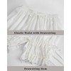 Nuoqi Bloomers for Women Ruffle Bloomers Shorts Victorian Renaissance Knickers