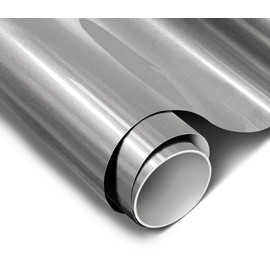 ColorFusion PPF by VViViD, Gloss GT Silver Dry Apply PPF Vinyl Car Wrap Roll 6ft x 5ft