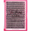 Cluster Eyelash Extensions (0.07D Curl 40D, 16mm)