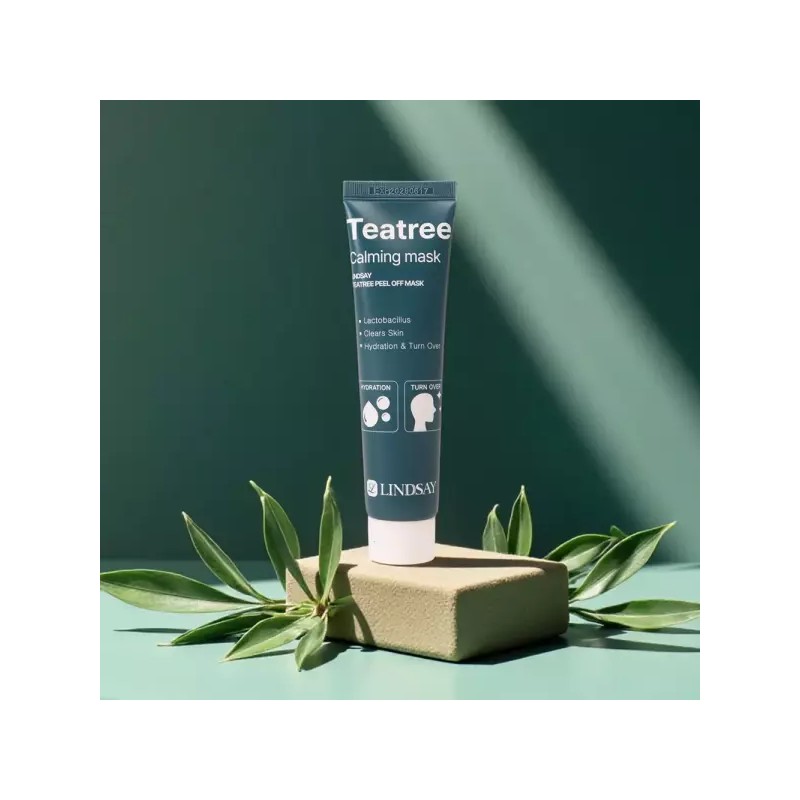 Laneige 린제이 티트리 카밍 랩핑 마스크 떼어내는 콜라겐 필오프팩 70ml+팩브러쉬