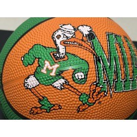 Ace Novelty Vintage 90’s Miami Hurricanes Mini Basketball Ace Novelty 7” B-Ball