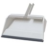 Superio 2-Pack Wide Plastic Dustpan with Comb - 16" Wide,
